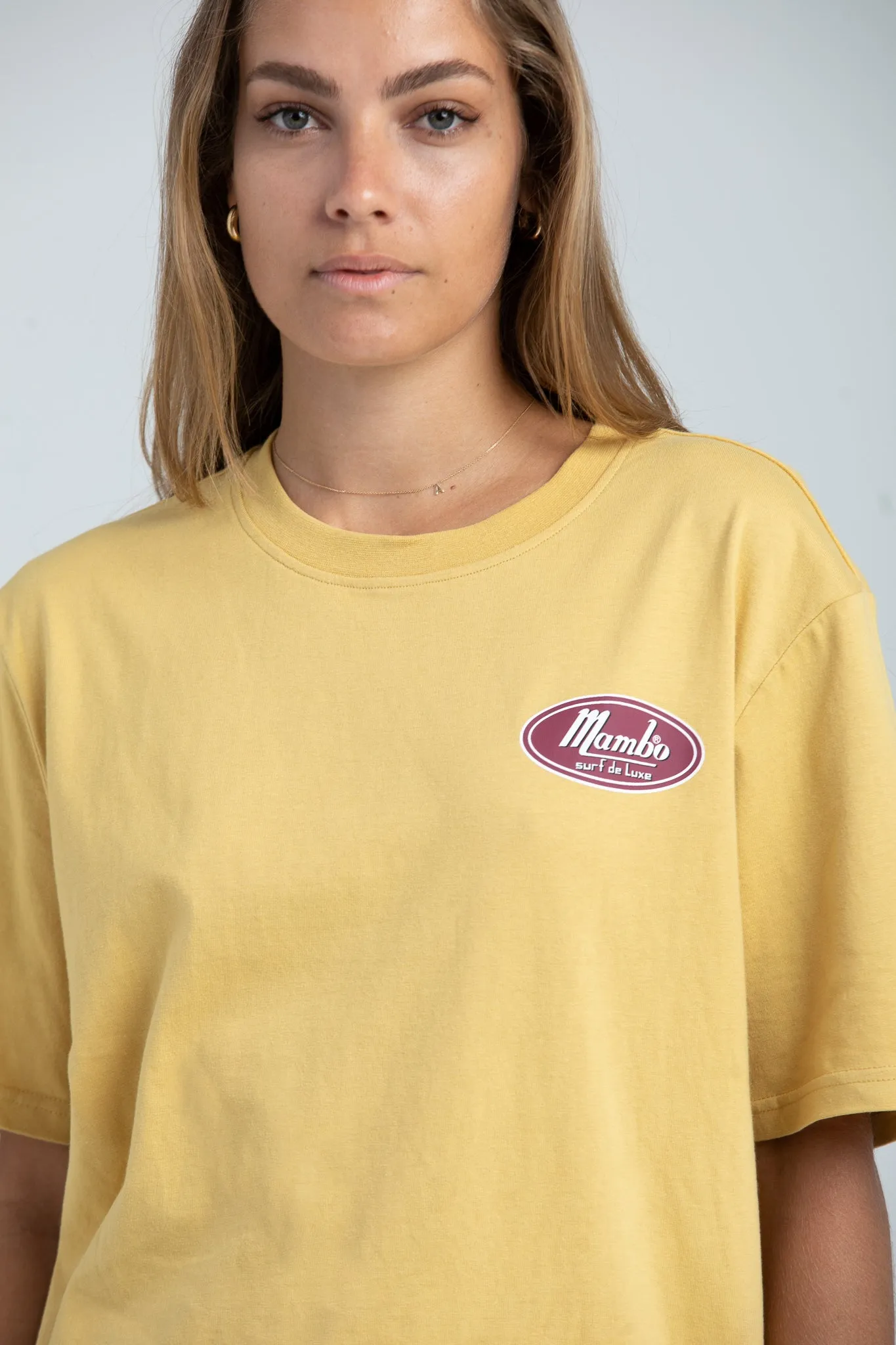 DE LUXE T-SHIRT - YELLOW