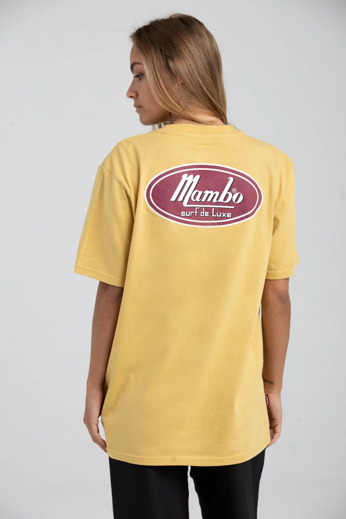 DE LUXE T-SHIRT - YELLOW