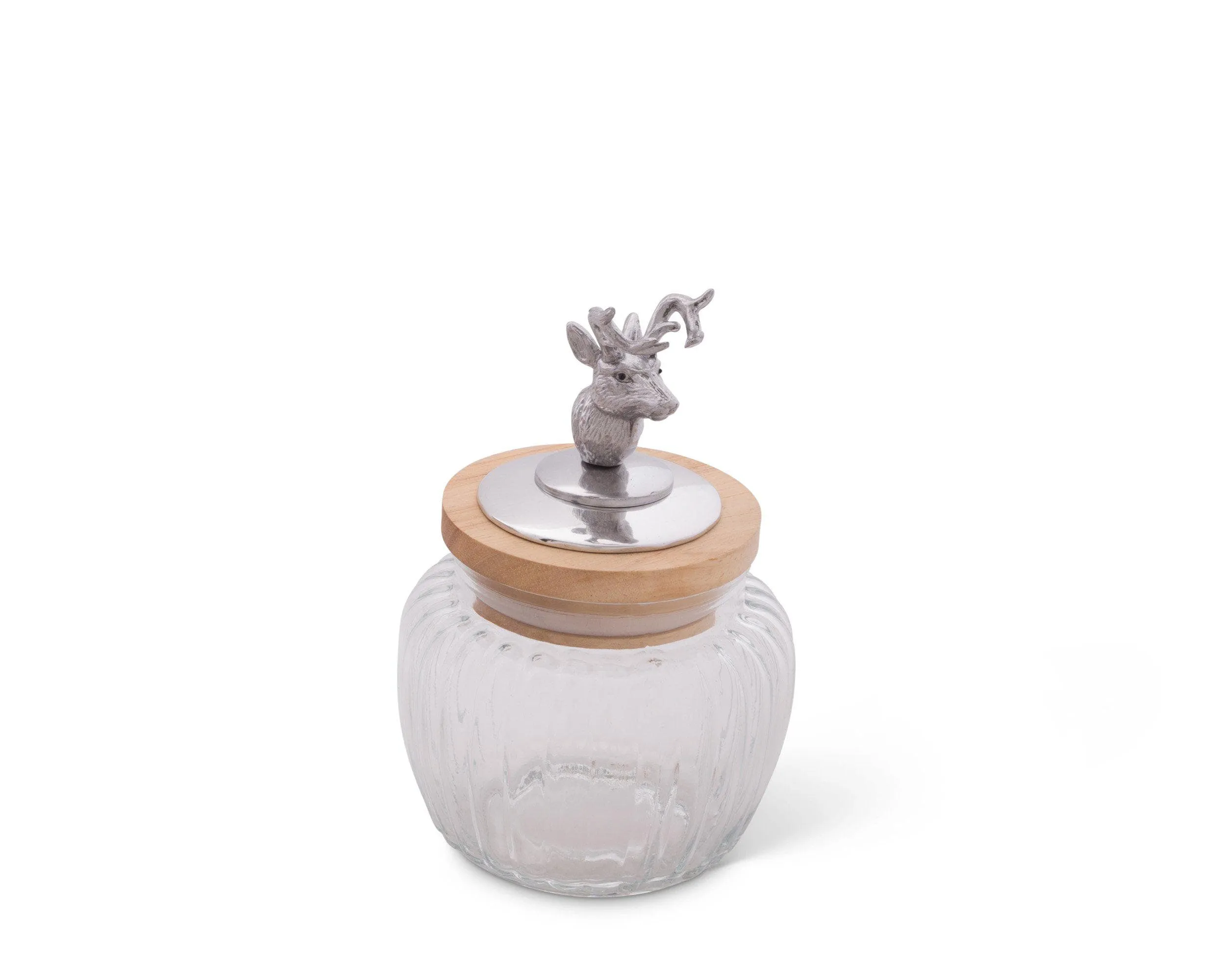 Deer / Elk Glass Canister