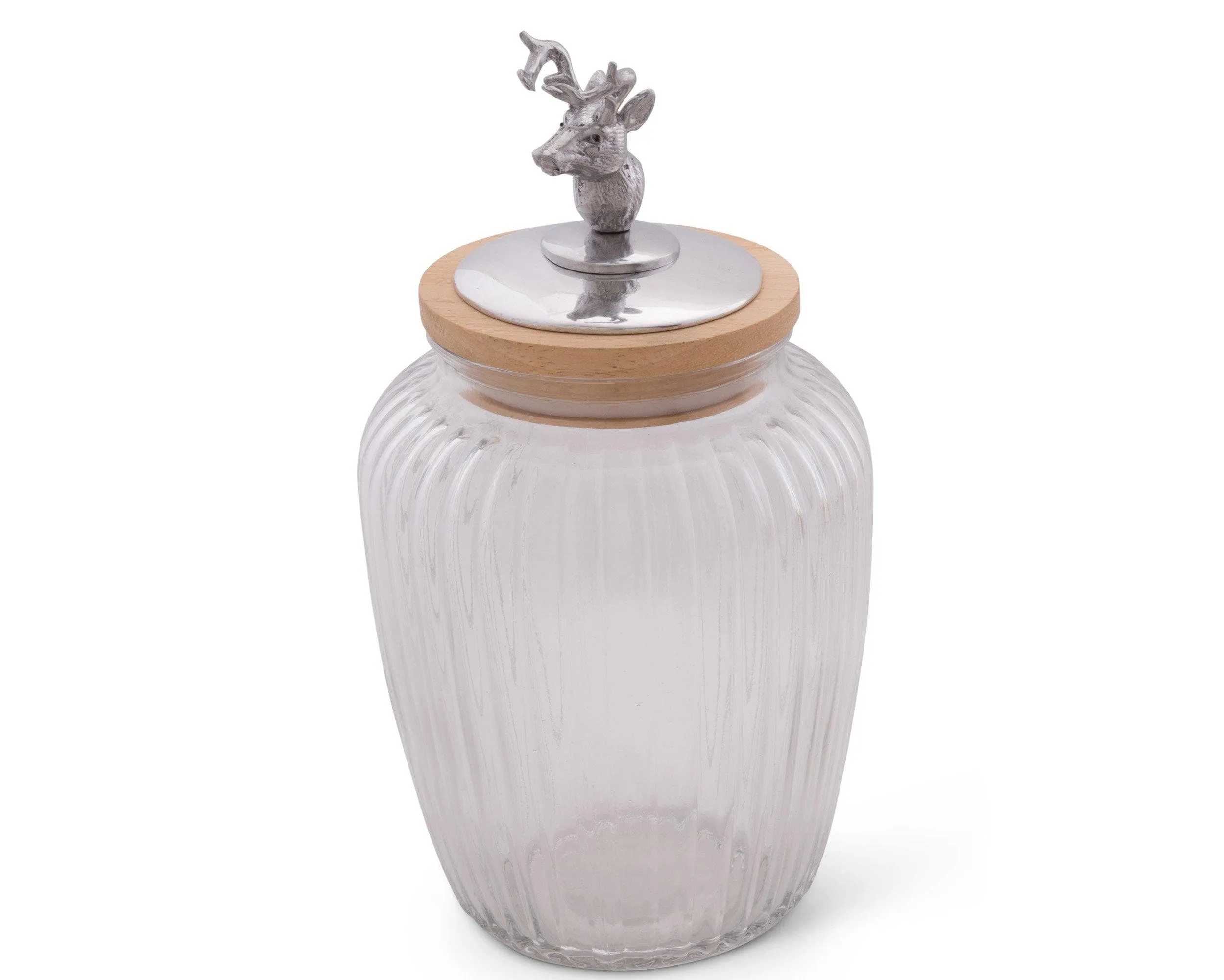 Deer / Elk Glass Canister