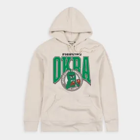 Delta State Fighting Okra Vintage Varsity-Style Hoodie