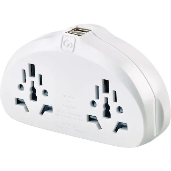 Design Go World-AUS/China Adaptor Duo   USB