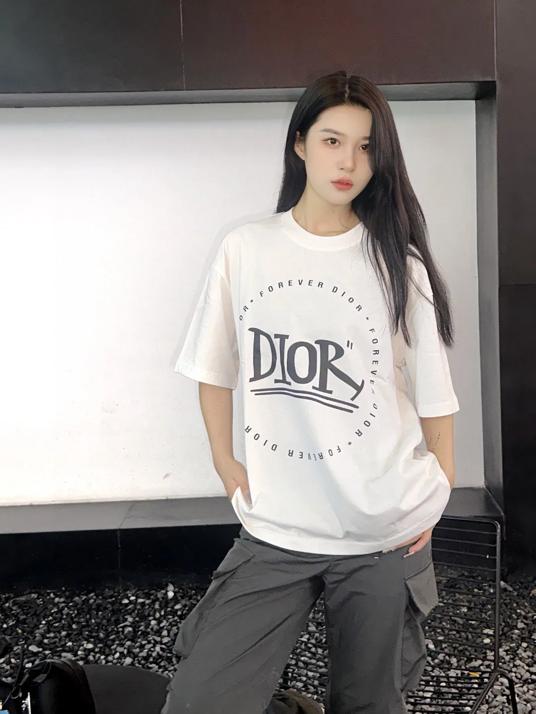 Dior "Forever Dior" T-Shirt (White)