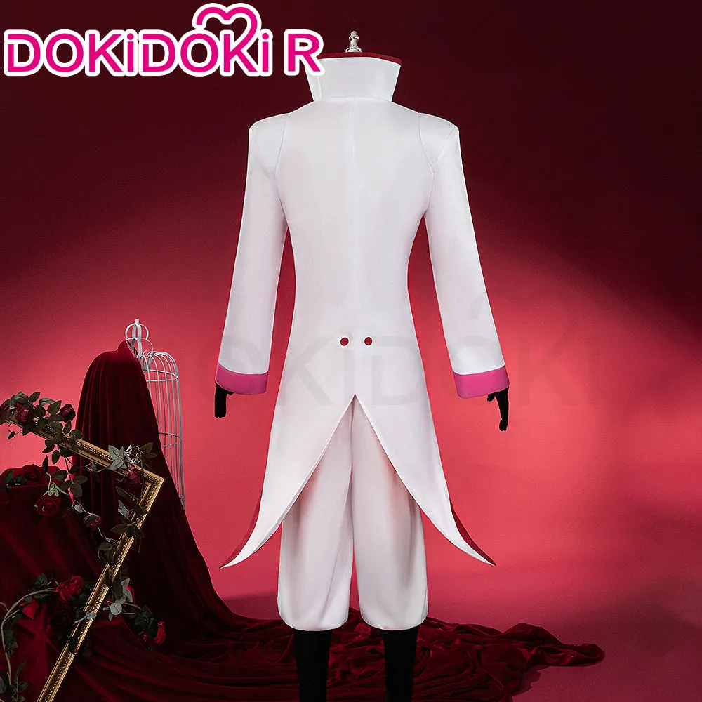 DokiDoki-R Anime Hell Hotel Cosplay Costume White Suit