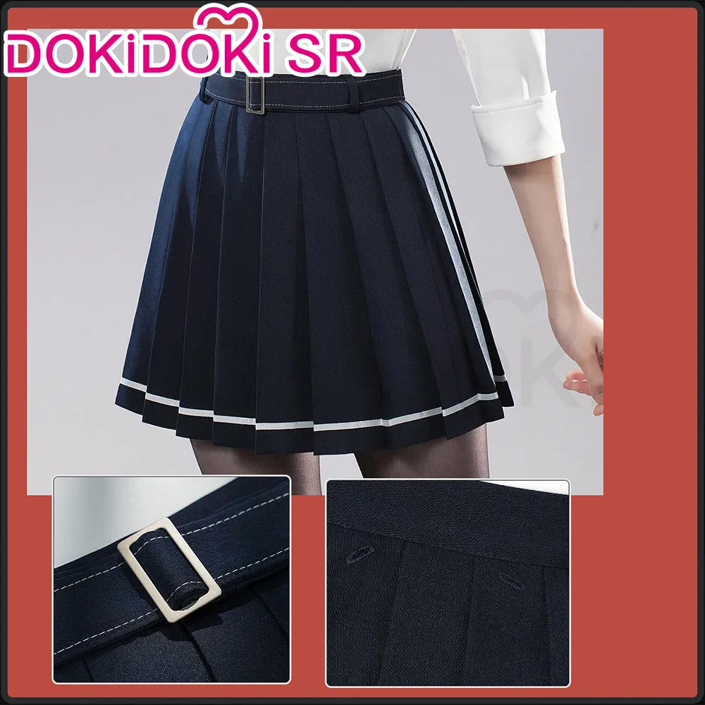 DokiDoki-SR Game Zenless Zone Zero Cosplay Ellen Joe Costume School Uniform Co. Shark