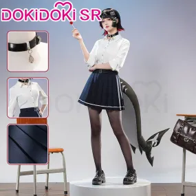 DokiDoki-SR Game Zenless Zone Zero Cosplay Ellen Joe Costume School Uniform Co. Shark