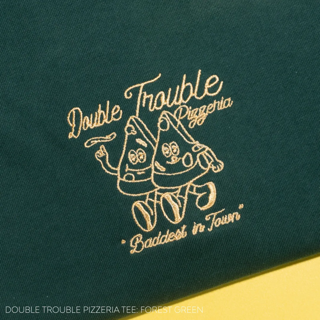 Double Trouble Pizzeria Tee