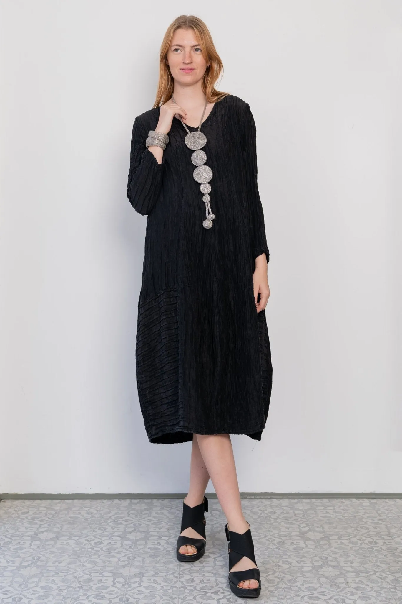 Elizabeth Silk/Linen Dress