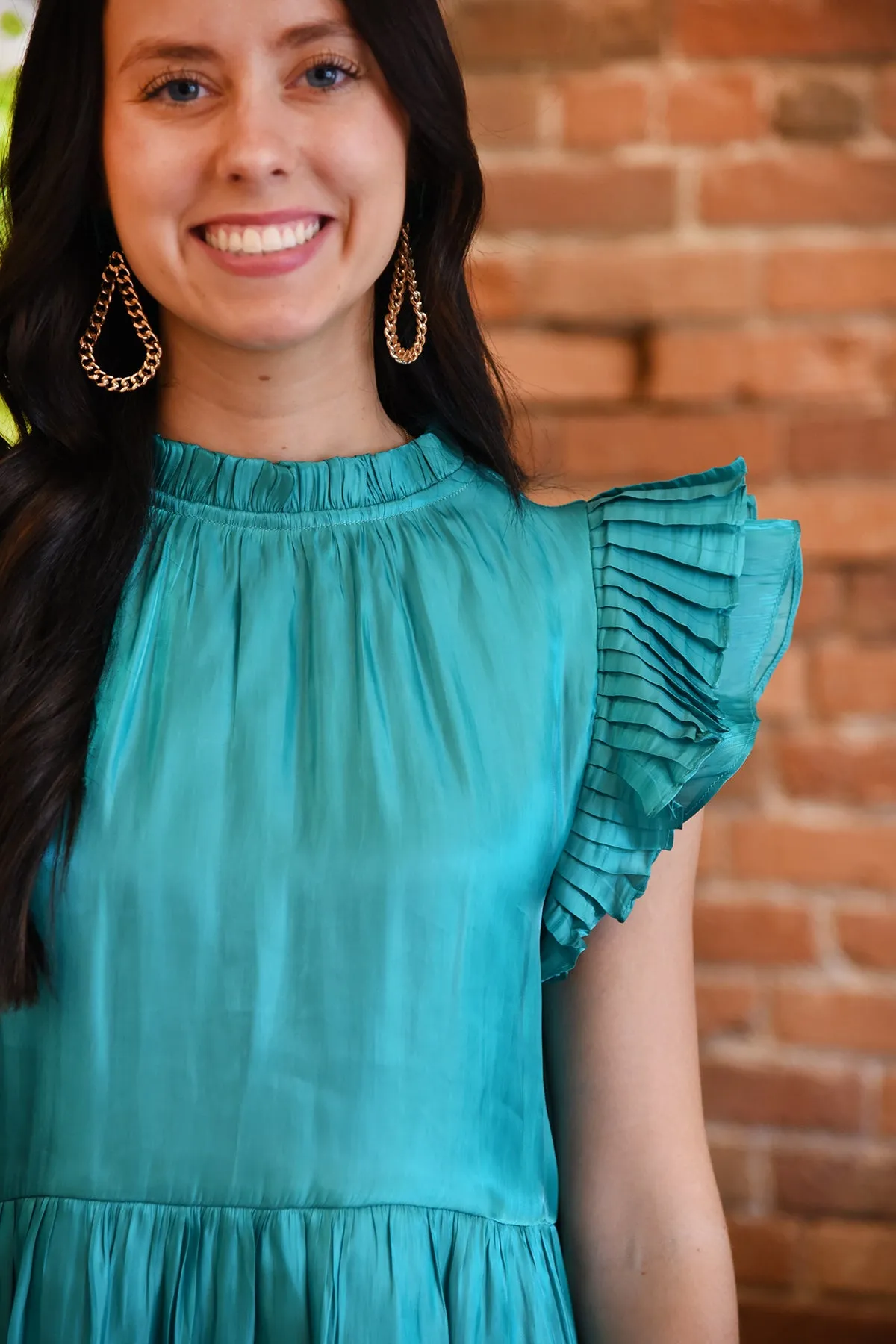 EMERALD SHINE DRESS