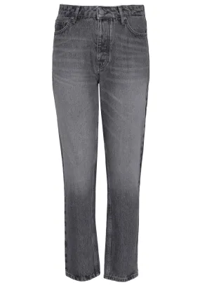 EMILIA DENIM TROUSERS - GREY - LES SOEURS