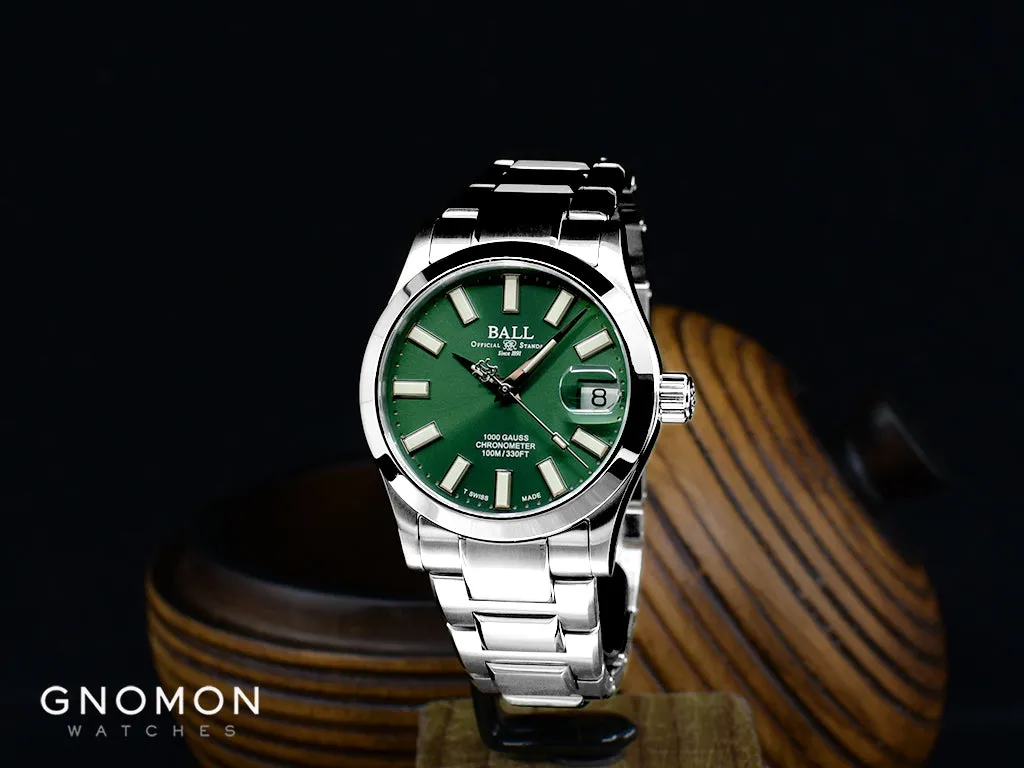 Engineer III Marvelight Chronometer 36mm Green - Ltd Ed 1000pcs Ref. NL9616C-S1C-GR - 904L Steel