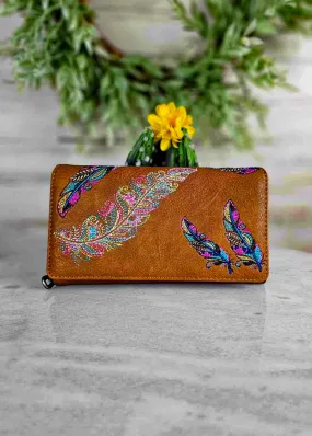 Feather in the Wind Wallet