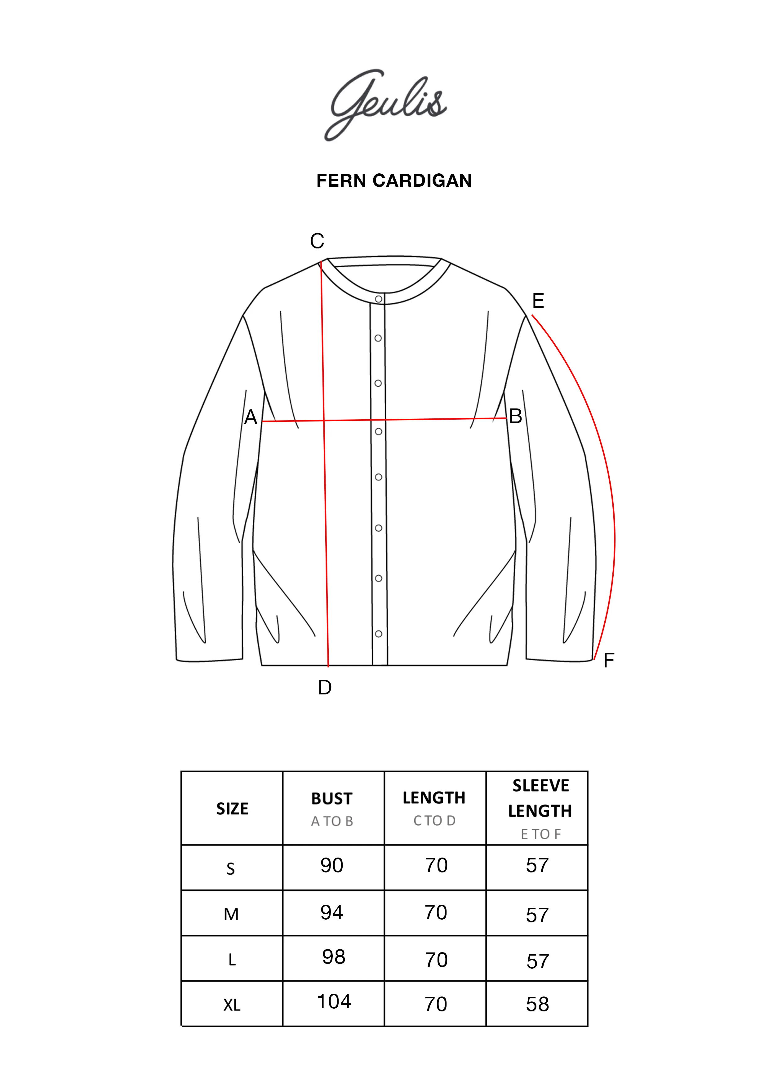 FERN CARDIGAN