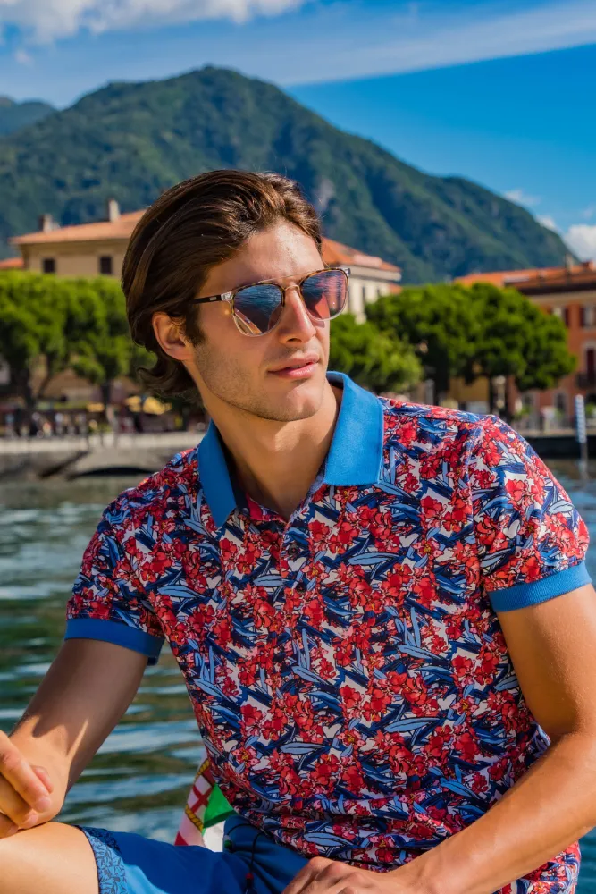 FISH FLORAL POLO - 2403309