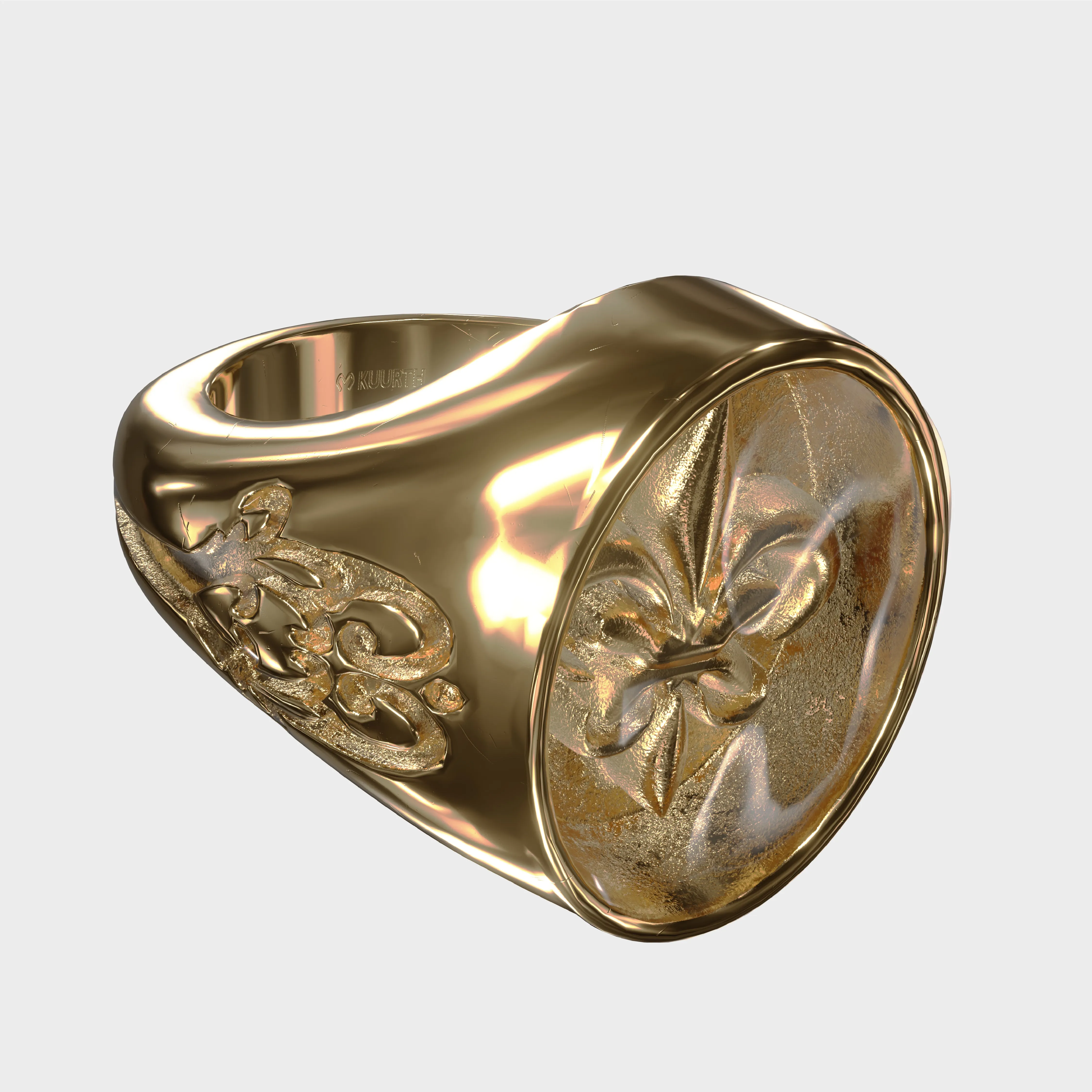 Fleur de Lis - Gold Ring