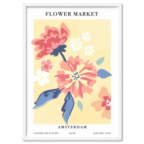 Flower Market | Amsterdam - Art Print