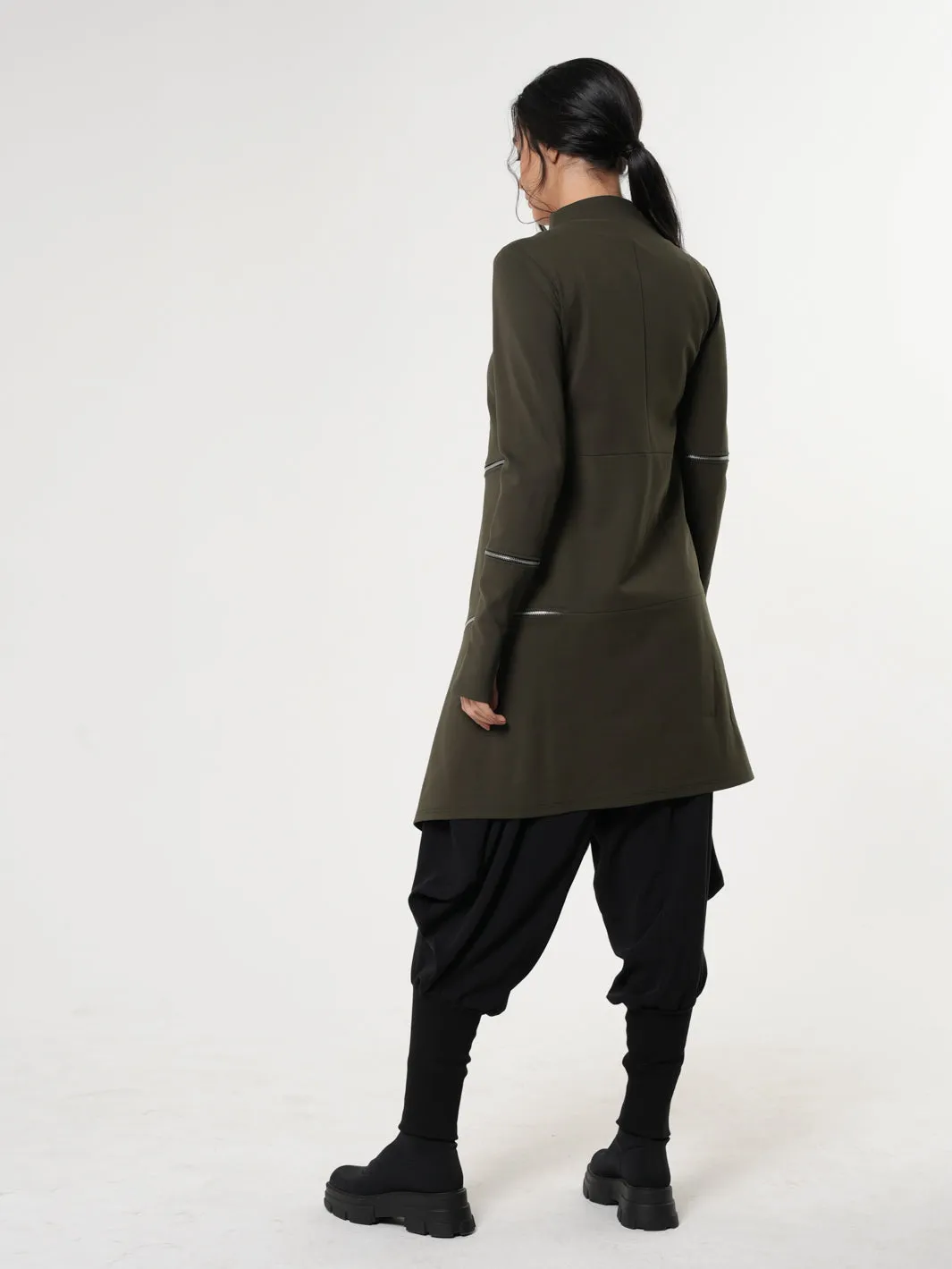 Futuristic Asymmetrical Coat