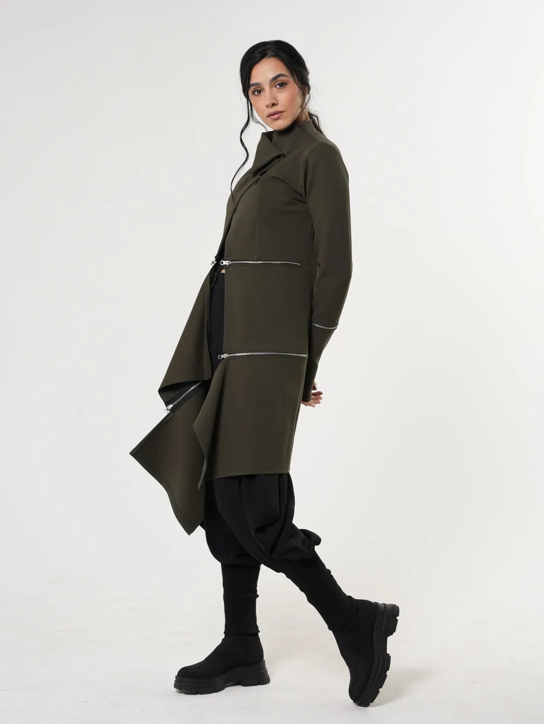 Futuristic Asymmetrical Coat