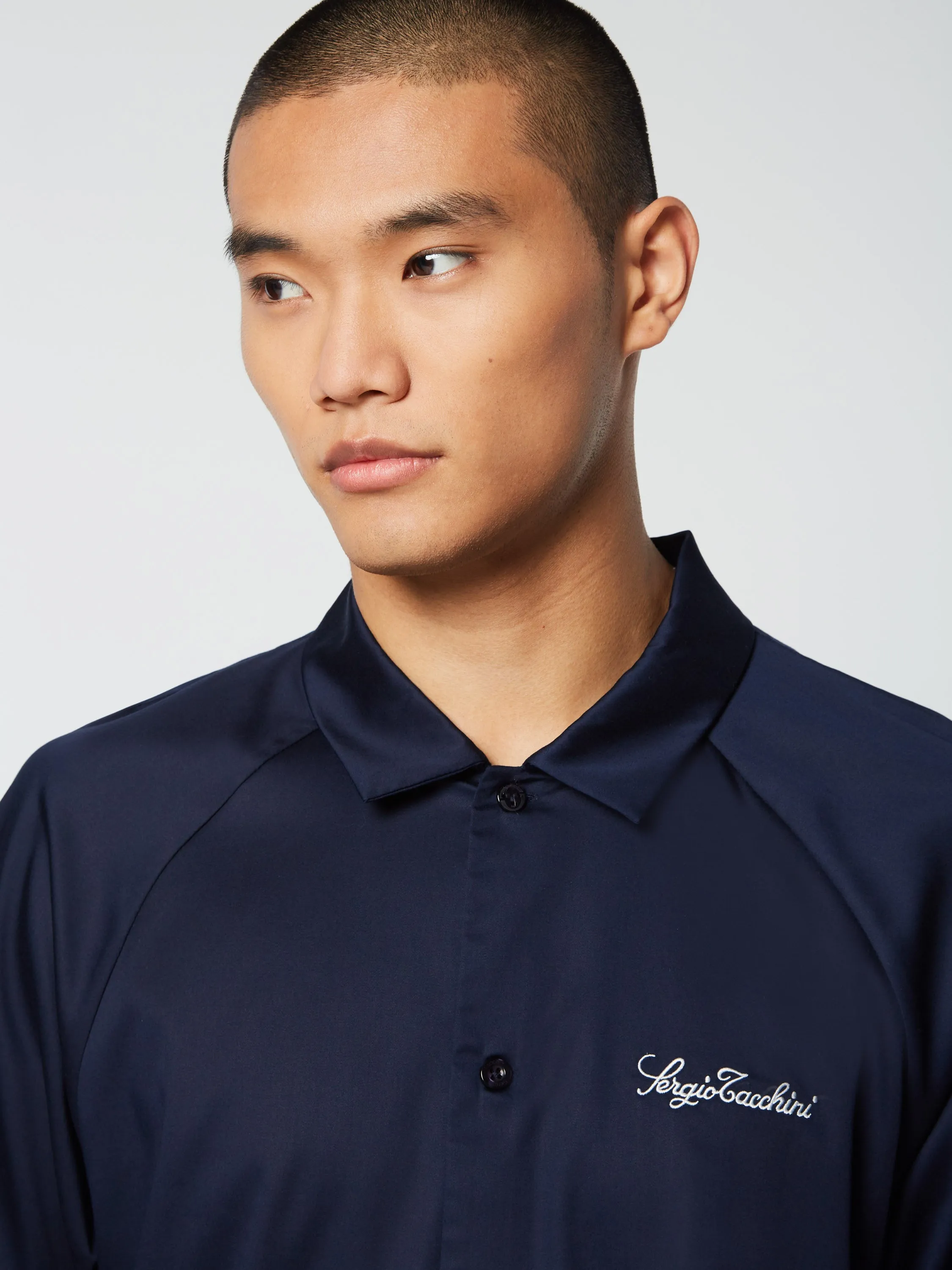 Giorgio Lounge Shirt- Maritime Blue