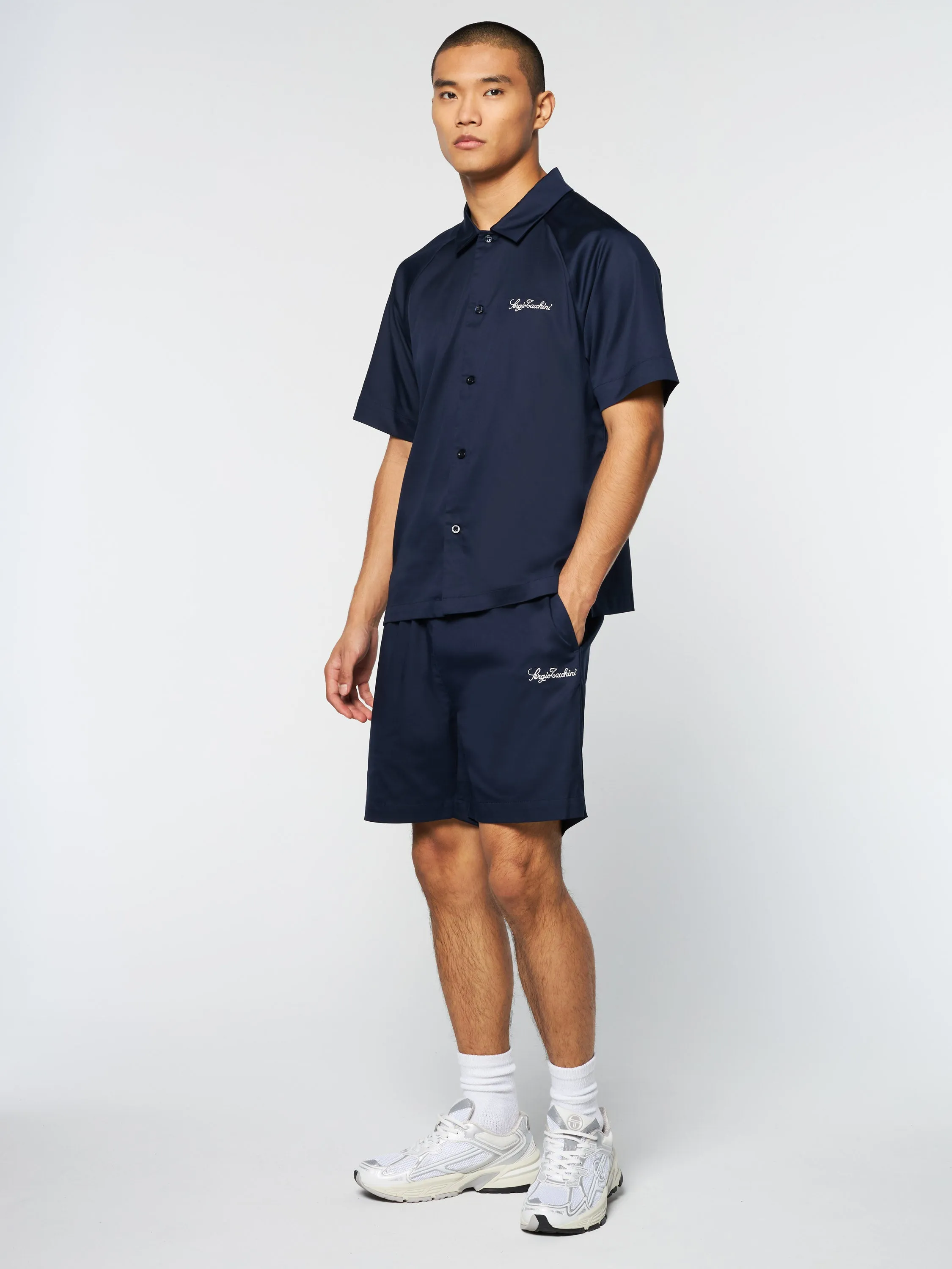 Giorgio Lounge Shirt- Maritime Blue