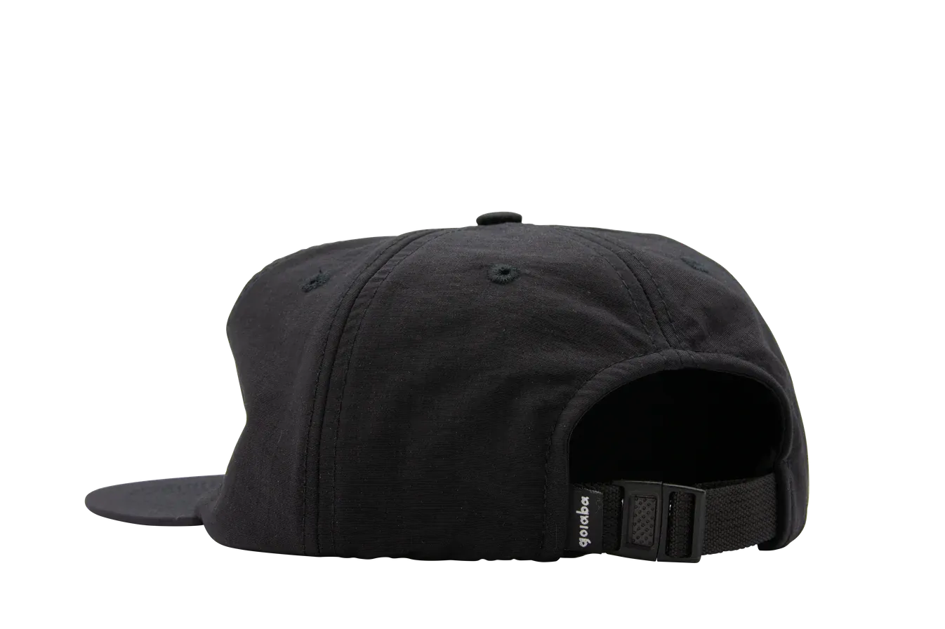 Goiaba E.C. - Pinched Front Nylon Hat - Black