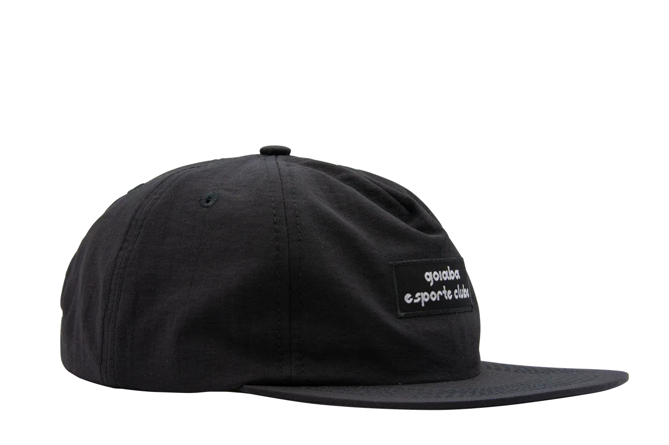 Goiaba E.C. - Pinched Front Nylon Hat - Black