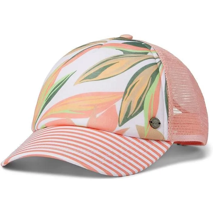 Gorra Roxy Beautiful Morning Salmon Blanco