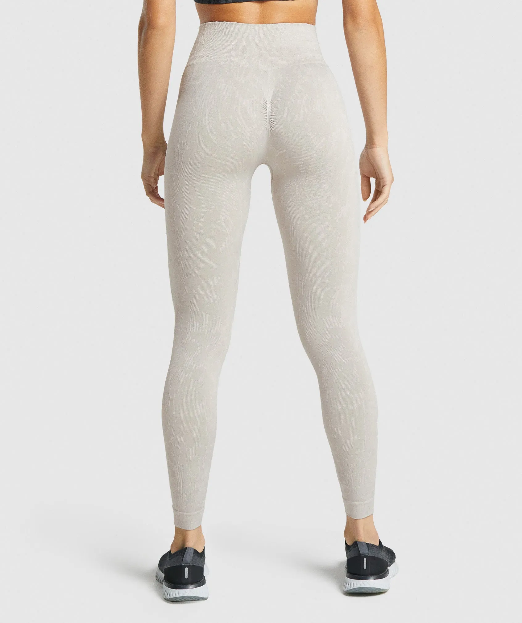 Gymshark Adapt Animal Seamless Leggings - Butterfly | Grey