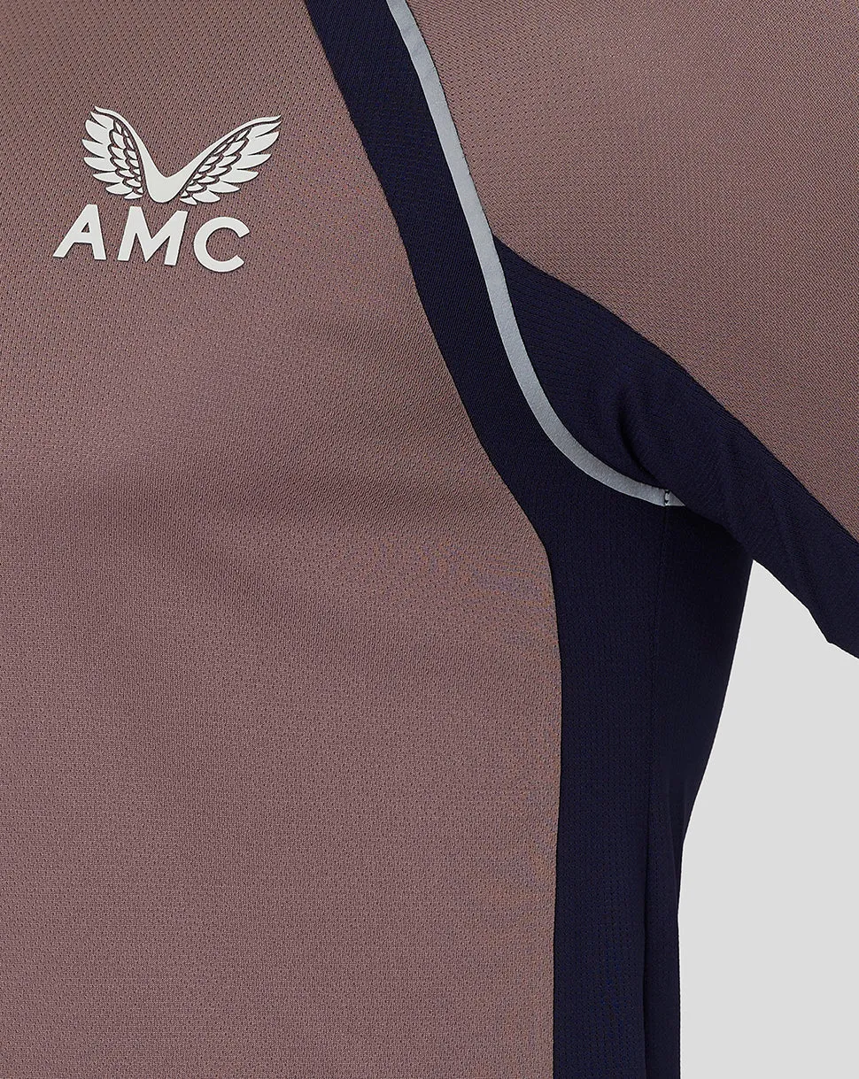 Heren AMC Aeromesh T-Shirt met korte mouwen - Perzik Klei