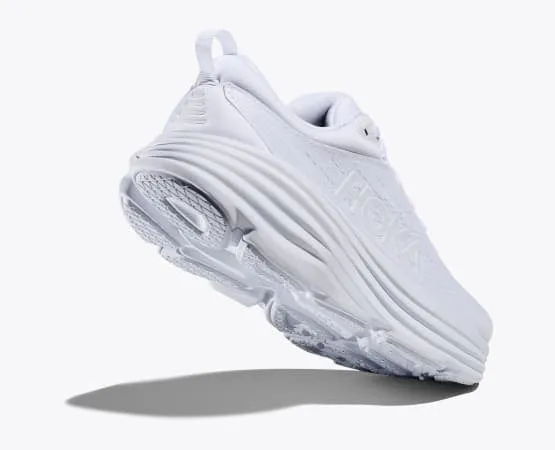 Hoka Men’s Bondi 8 white / white