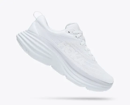 Hoka Men’s Bondi 8 white / white