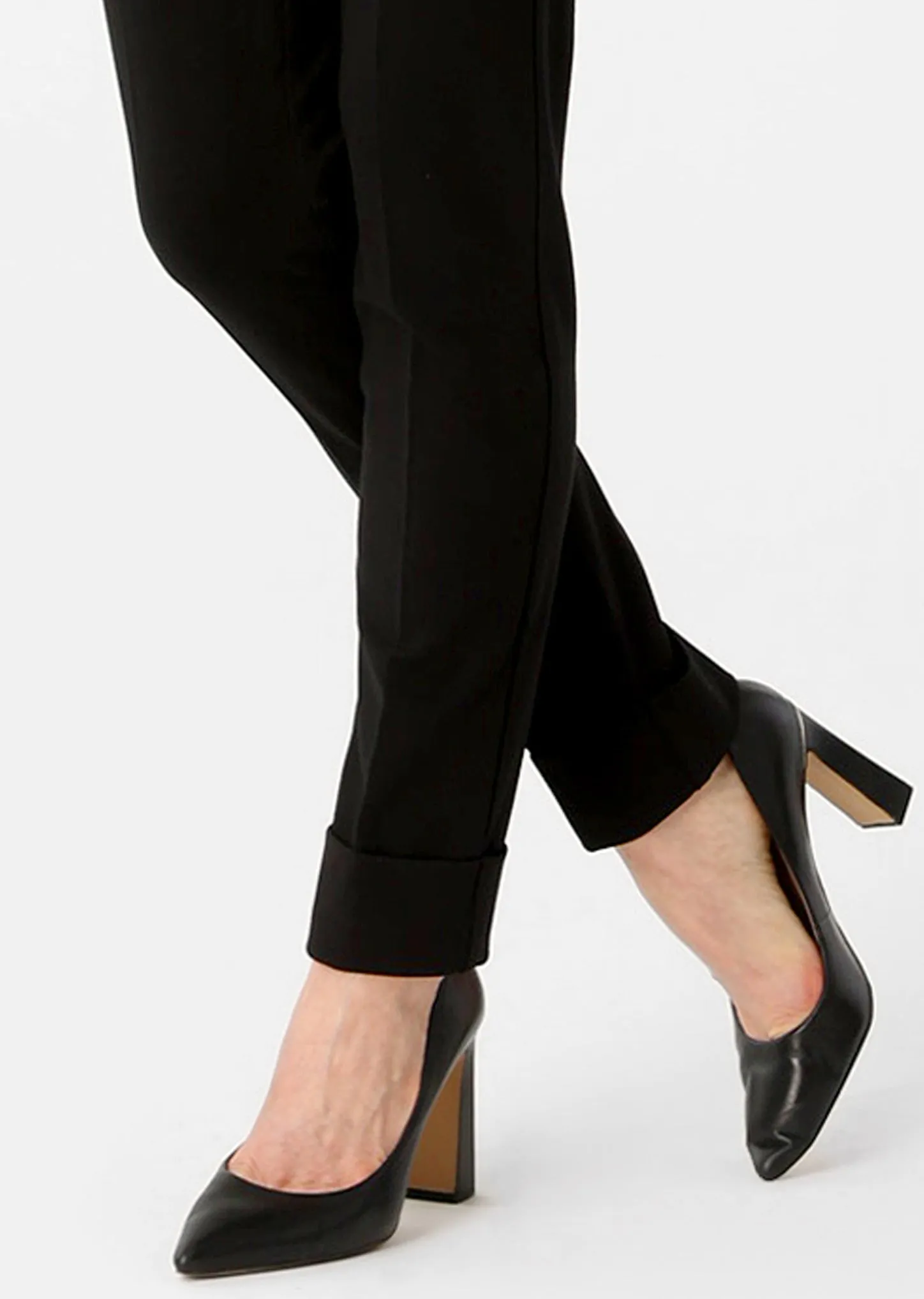 Hollywood Fabric 29'' Ankle Pant With Cuffs