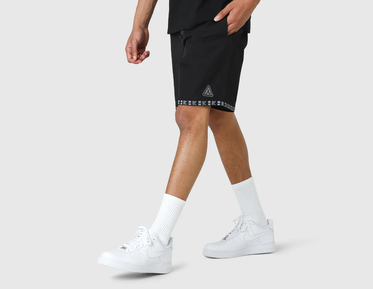 HUF Peak Tech Shorts / Black