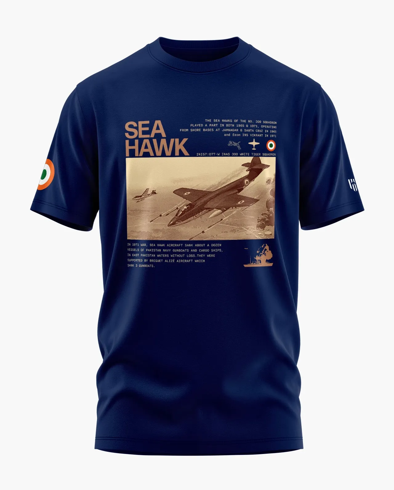 IAF SEA HAWK HERITAGE T-Shirt