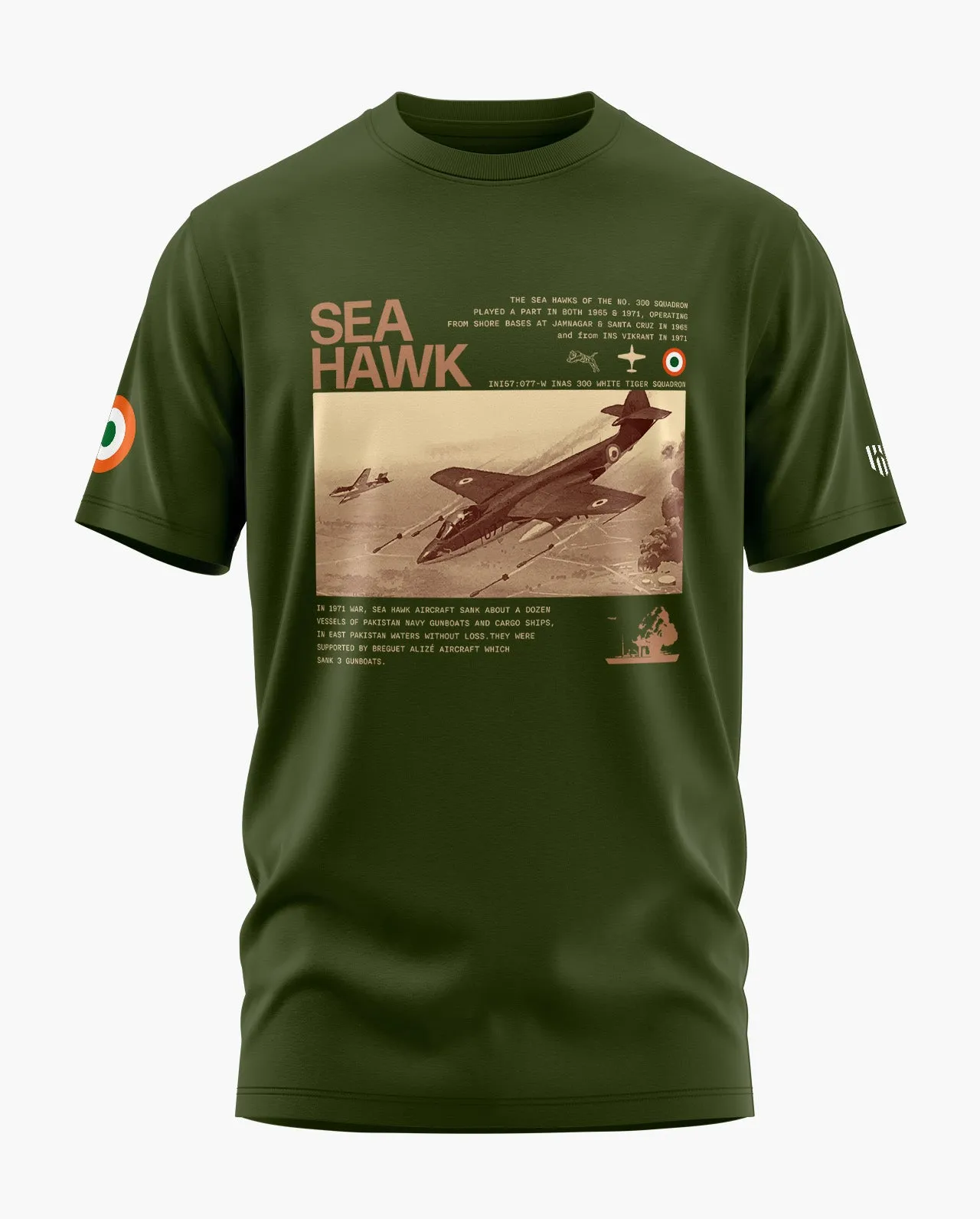 IAF SEA HAWK HERITAGE T-Shirt