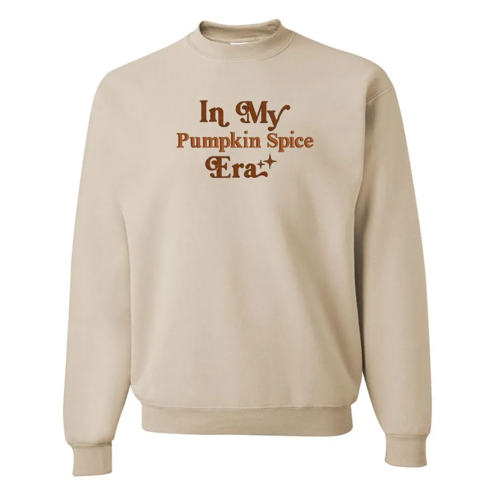 'In My Pumpkin Spice Era' Crewneck Sweatshirt