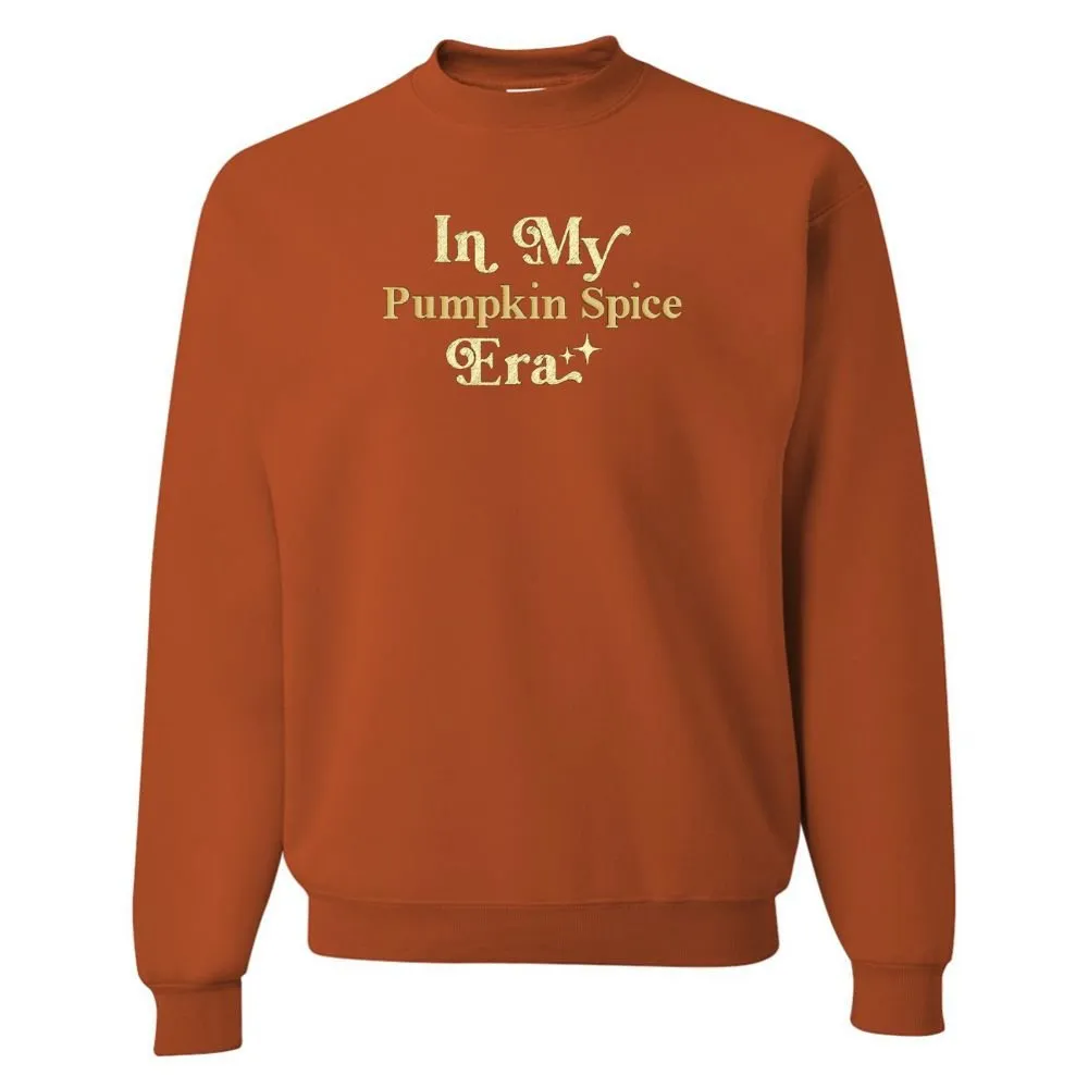 'In My Pumpkin Spice Era' Crewneck Sweatshirt