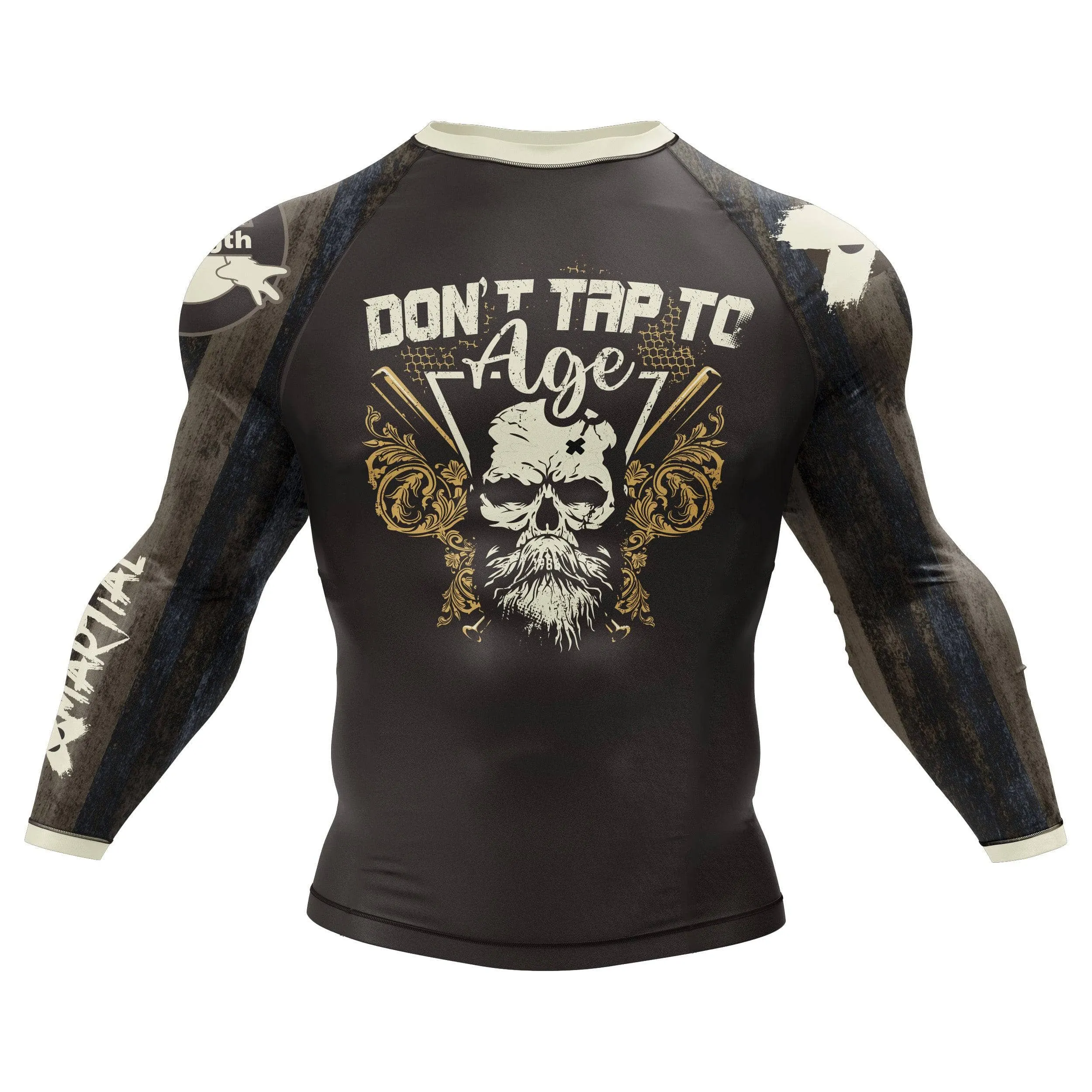 Jits Over 50 BJJ Rash Guard