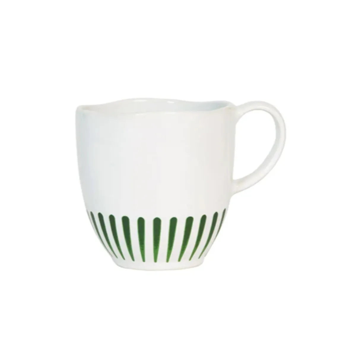 Juliska Sitio Stripe Basil Mug