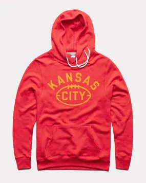 Kansas City Football Red Hoodie