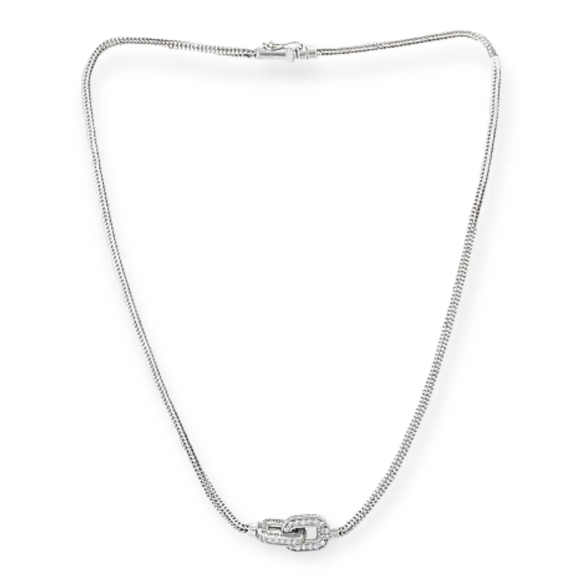 Katharine McPhee Imperial Rope Necklace - Sterling Silver