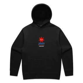 KBAR X UN:IK 'Sea Snake' Embroidered Hoodie - Black