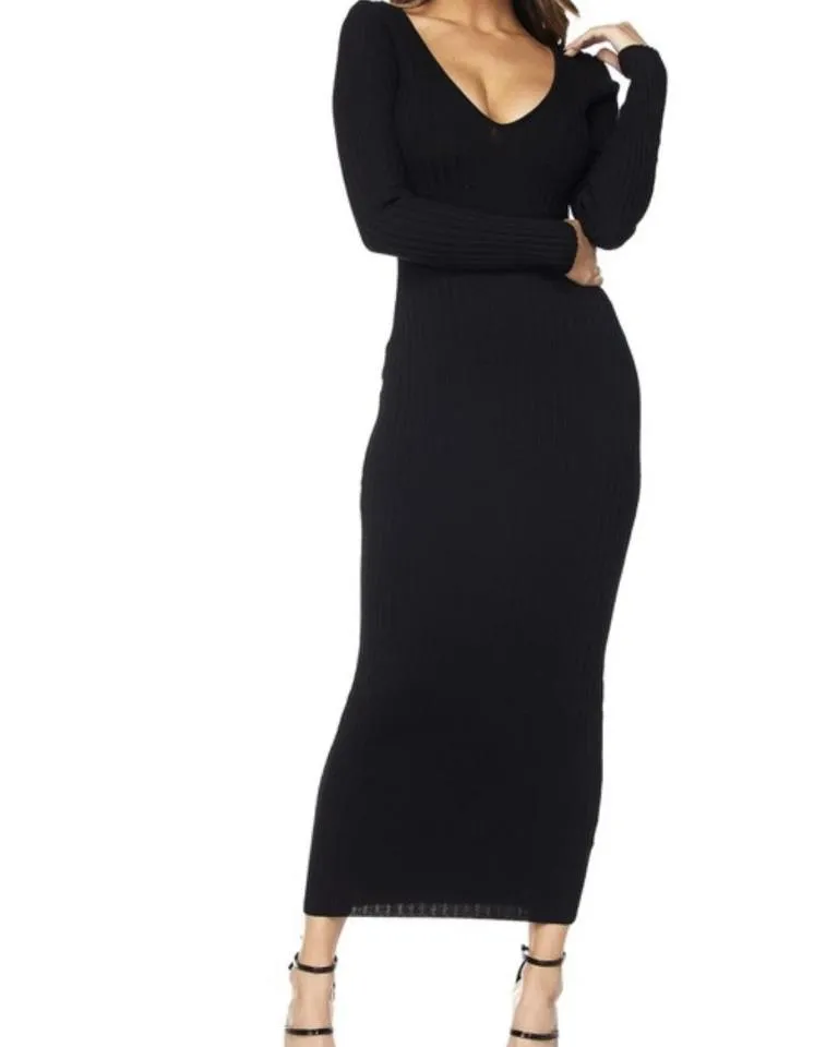 Khloe Knit Midi Dress