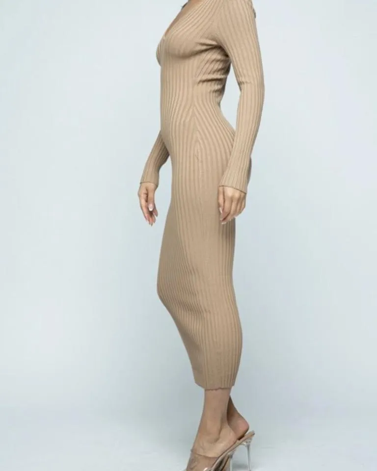 Khloe Knit Midi Dress