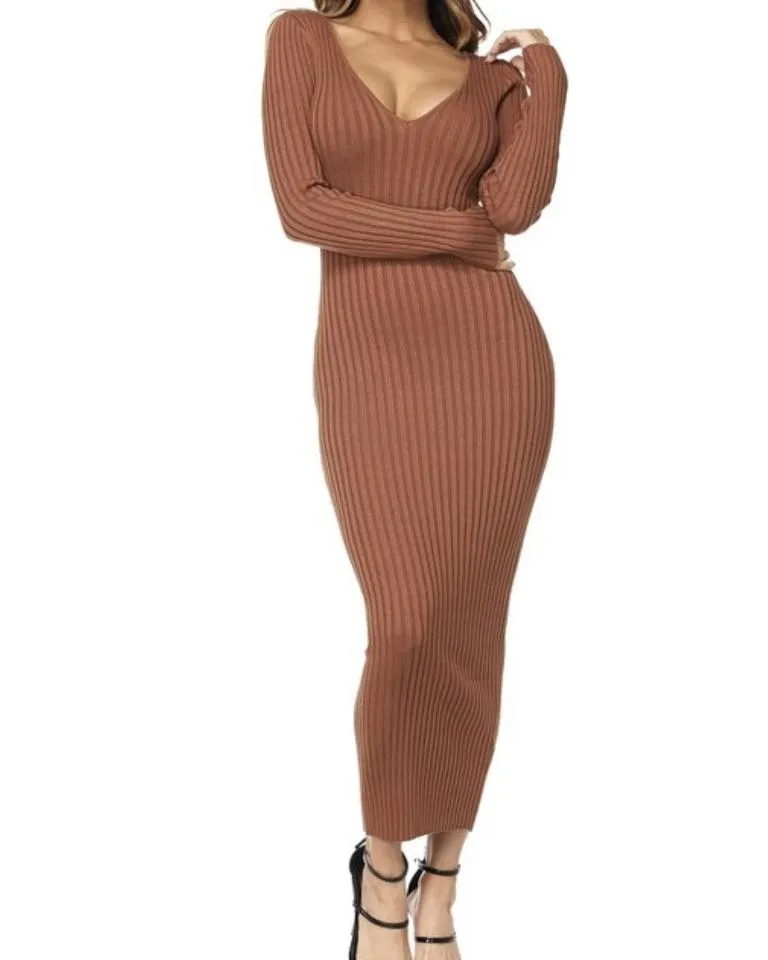 Khloe Knit Midi Dress