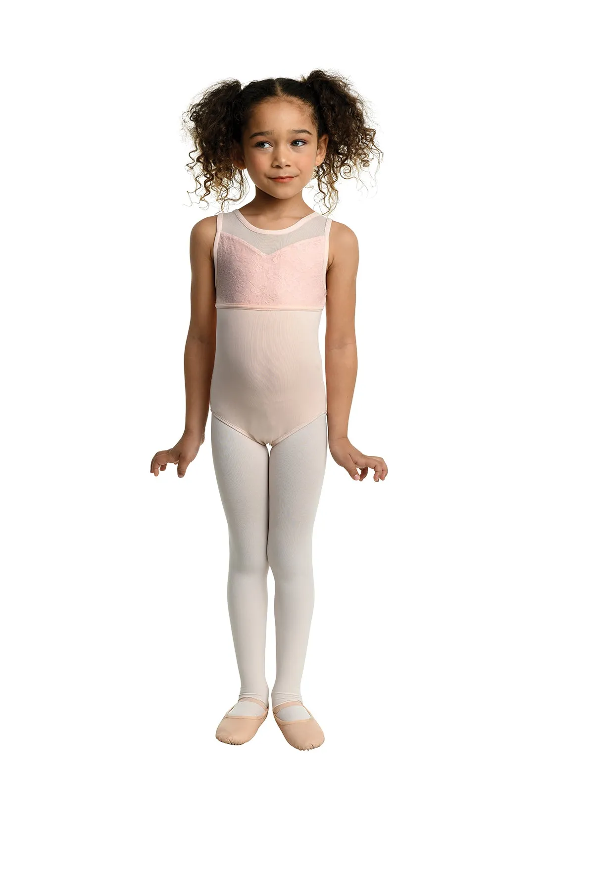 Kids Lea Tank Sweetheart Neck Leotard