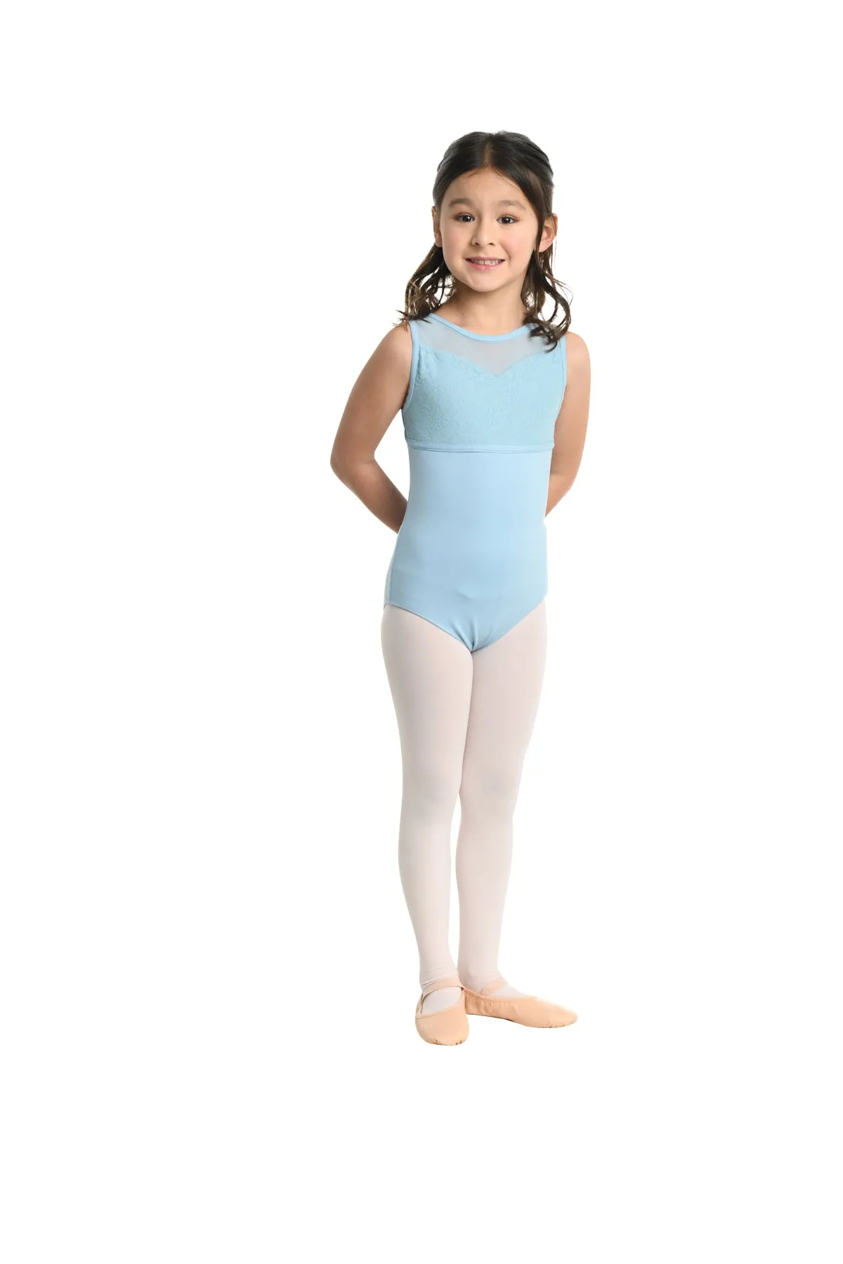 Kids Lea Tank Sweetheart Neck Leotard