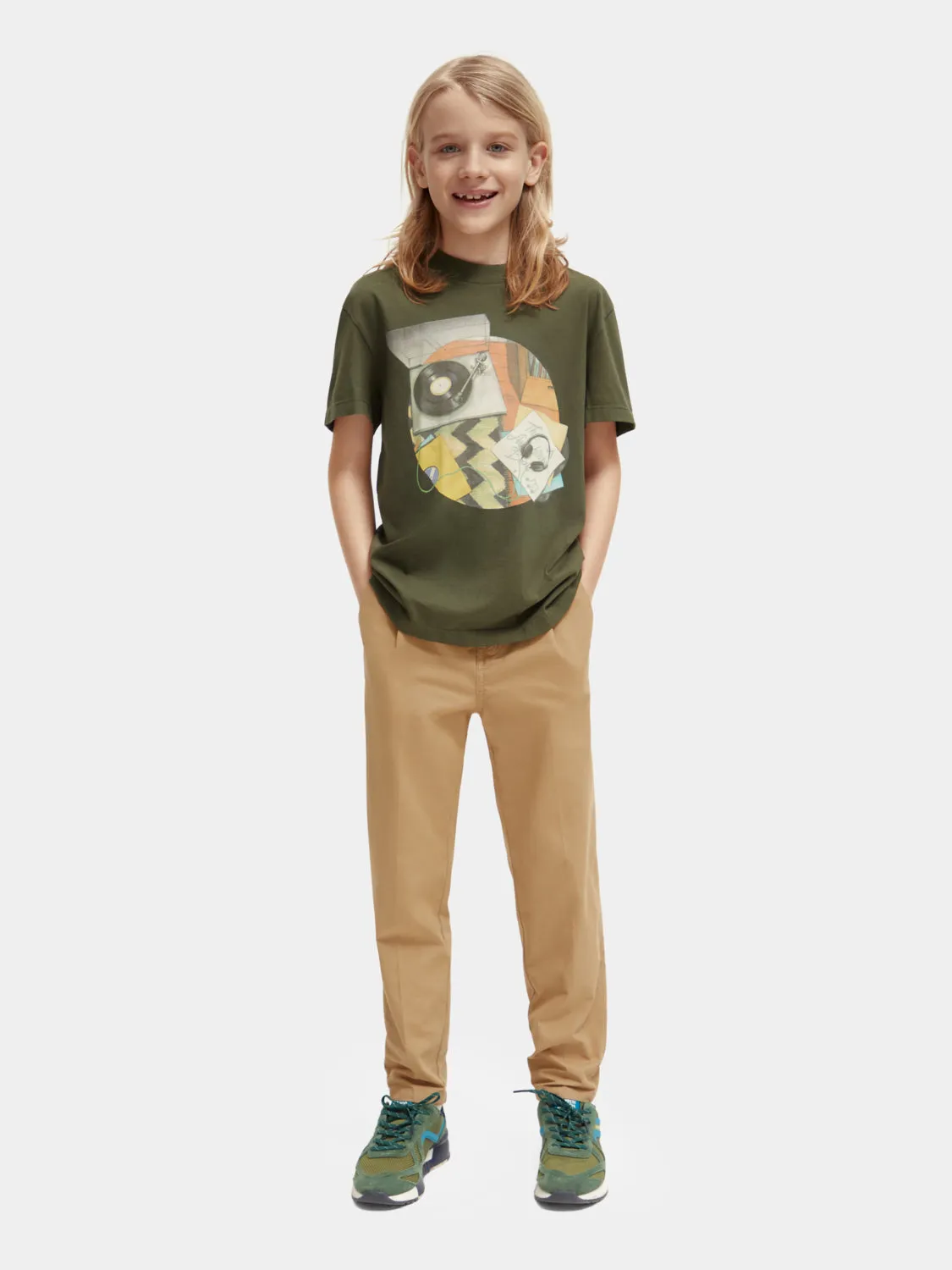 Kids - Loose-fit artwork t-shirt