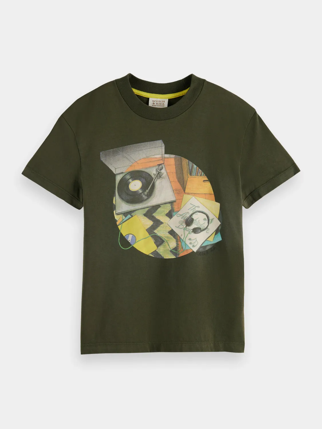 Kids - Loose-fit artwork t-shirt