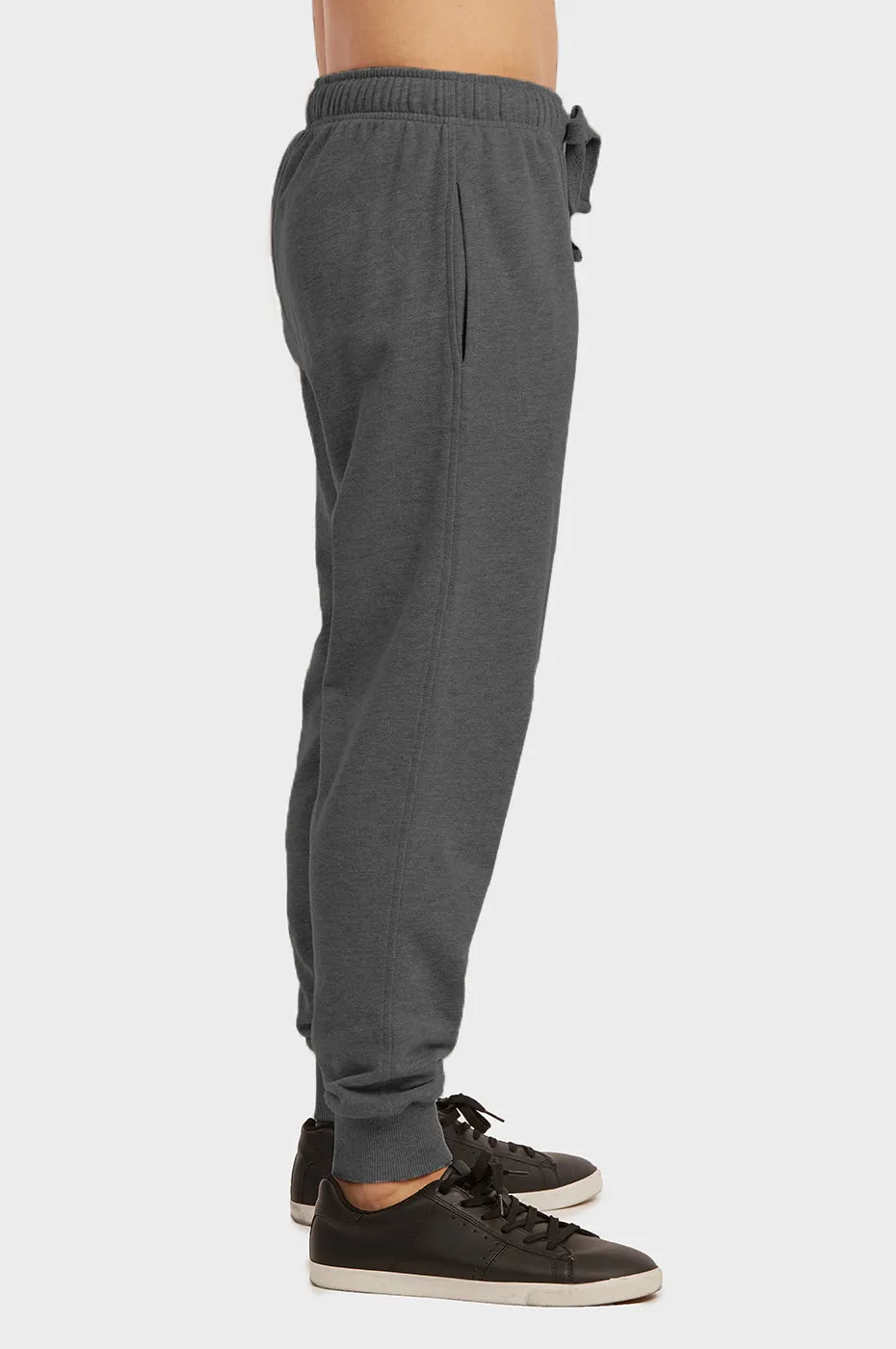 KNOCKER MEN'S TERRY JOGGERS (SP3100_CH-GR)